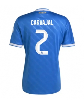 Real Madrid Daniel Carvajal #2 Maglia Gara Terza Repliche 2025-26 Maniche Corte